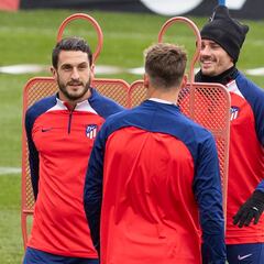 El Atlético ya está concentrado para medirse al Inter