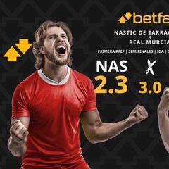 Nàstic de Tarragona vs. Real Murcia: horario, dónde ver, pronósticos y cuadro