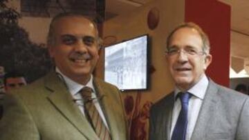 <b>PRESIDENTES. </b>José Luis Sáez y José Luis López Cerrón.