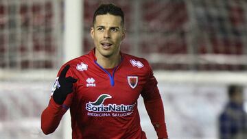 Manu del Moral celebra un gol.