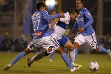 Los cruzados vencieron 3-1 y avanzaron a la final de la liguilla que da un cupo a la Copa Sudamericana.