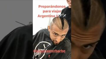 Vidal y Valencia afinan su look antes del viaje a Buenos Aires