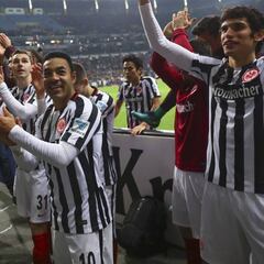 Eintracht Frankfurt y Marco Fabián derrotan al Borussia Dortmund