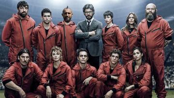 Arturo Vidal sorprendió como "actor" en "La Casa de Papel"