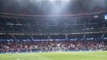 El Wanda Metropolitano, en el Atlético-Juventus de la pasada Champions.