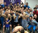 La divertida celebración de la U tras quedarse con el clásico