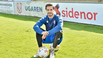 15/02/22 FUTBOL ENTREVISTA JUGADOR DE FUTBOL DEL AMOREBIETA JAVI ROS