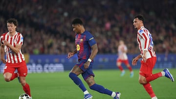 08/04/26 PARTIDO CHAMPIONS LEAGUE CUARTOS IDA
BARCELONA - ATLETICO DE MADRID
RASHFORD LE NORMAND