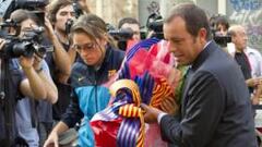 Sandro Rosell acudió a la marcha independentista