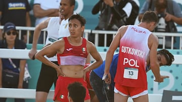 Emiliano Hernandez of Mexico during competition Modern Pentathlon - Mens Individual - Laser Run Final as part of the Paris 2024 Olympic Games at Chateau de Versailles on August 10, 2024 in Paris, France.