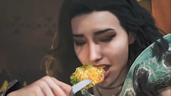 Monster Hunter Wilds presume de tener la comida más realista vista en un videojuego