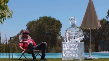 El 'fr¨ªo y narcicista' regalo de cumplea?os de Kimi a Vettel
