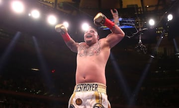 Andy se convirtió en el primer mexicano en coronarse campeón de peso completo ante Anthony Joshua. En la revancha perdió el título. 