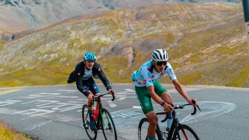 El ciclista mexicano Isaac del Toro, durante la ¨²ltima etapa del Tour del Porvenir 2023.