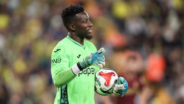 André Onana, con el Trabzonspor.