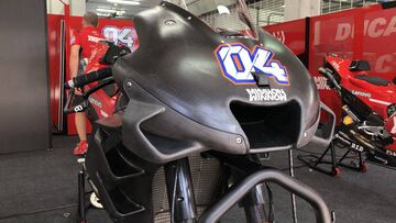Ducati presenta un nuevo carenado en Sepang.