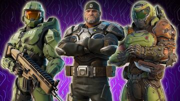 fortnite halo gears of war doom