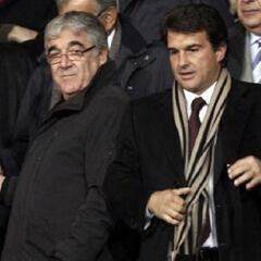 Laporta regresa a la comida del derbi tras la guerra anterior
