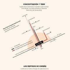 El Mundial de las distancias: 11 sedes y más de 2.000 km de norte a sur