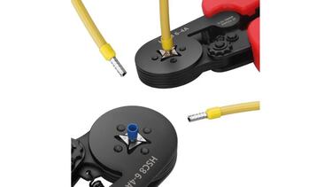 Esta crimpadora, que suma casi 19.000 valoraciones en Amazon, incluye 1.200 terminales de cables