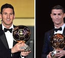 Adiós a la guerra Messi vs Cristiano en el Balón de Oro: cuántos ha ganado cada uno