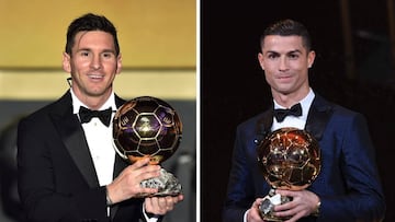 Messi vs Cristiano: ¿cuántos balones de oro tiene cada uno?