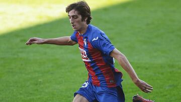 Bryan Gil debutó ante Osasuna en Ipurua.