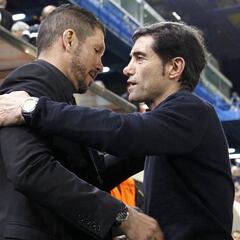 Marcelino, ese entrenador siempre "hueso" para Simeone