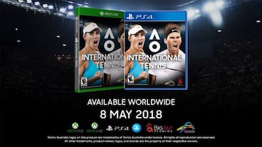 AO International Tennis: todos sus tipos de golpes y efectos