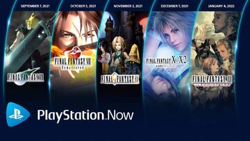 PlayStation Now incorporará varios Final Fantasy a partir de septiembre