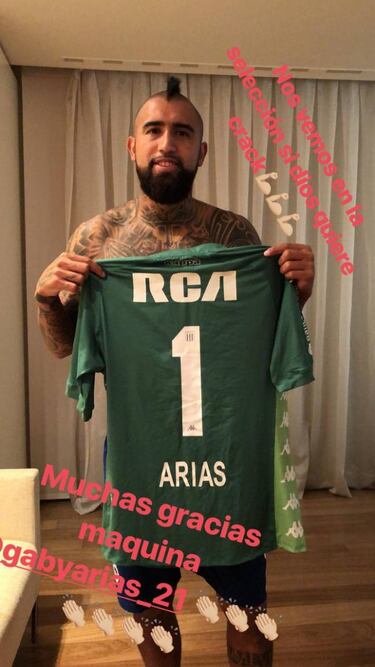 Arias desclasifica uno de los secretos futbolísticos de Vidal
