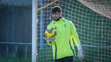 Jesús Ruiz fue elegido mejor jugador del Racing de Ferrol de enero.