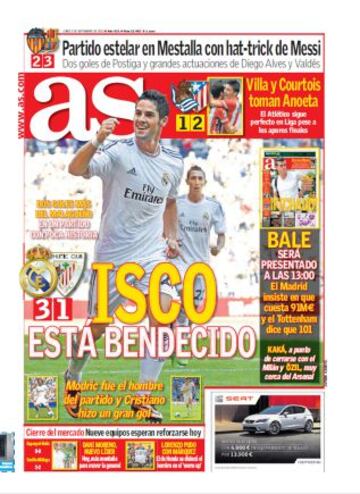 Las portadas de AS de septiembre