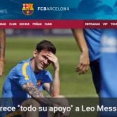 El Barça vuelve a hablar de mano negra en el caso Messi
