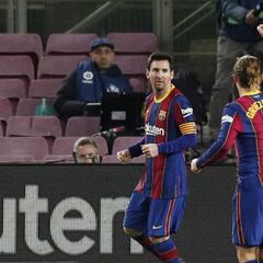 El tiroteo de Messi y Griezmann ante la espesura valencianista