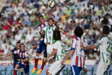 Giménez con Florin Andone.