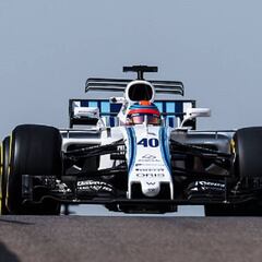 Kubica se reivindica en Williams y niega pilotar "con una mano"