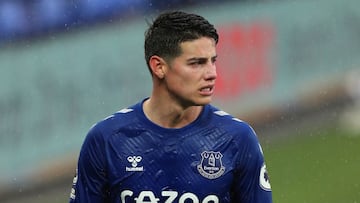 El volante colombinao registra seis goles y nueve asistencias en la actual temporada con el Everton