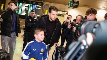 Guido ya está en Valencia: “Sobran las palabras, vengo a un club grande”