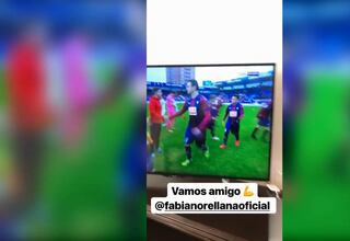 Carlos Villanueva vibró con la buena actuación de Fabián Orellana