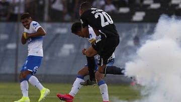 La violencia gana el clásico entre Colo Colo y Católica