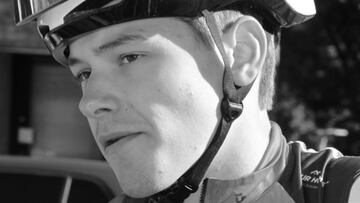 Imagen del ciclista belga Tuur Hancke, fallecido de forma repentina a los 19 años.