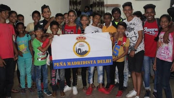 La pe?a de Nueva Delhi ayuda a los ni?os m¨¢s desfavorecidos