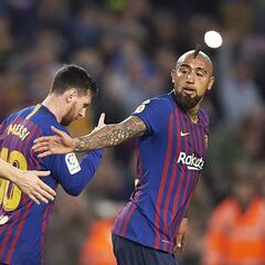 Vidal vuelve al Barça: rechaza día libre para ganarse la titularidad