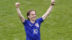 Modric: "I'm happy about my goal; I struck it really well"