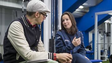 Jara Cuenca, utillera del Leganés.