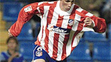 <B>LA GRAN BAZA</b>. Torres, que vuelve tras dos jornadas sin jugar, es la gran baza del Atlético.