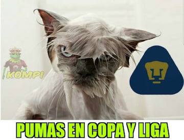 Pumas queda eliminado y los memes no paran de reír