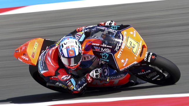 Pole de Vietti por delante de Canet y García