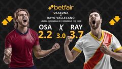 CA Osasuna vs. Rayo Vallecano: horario, dónde ver, pronósticos y clasificación